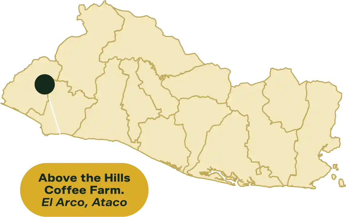 Map of honey farm location